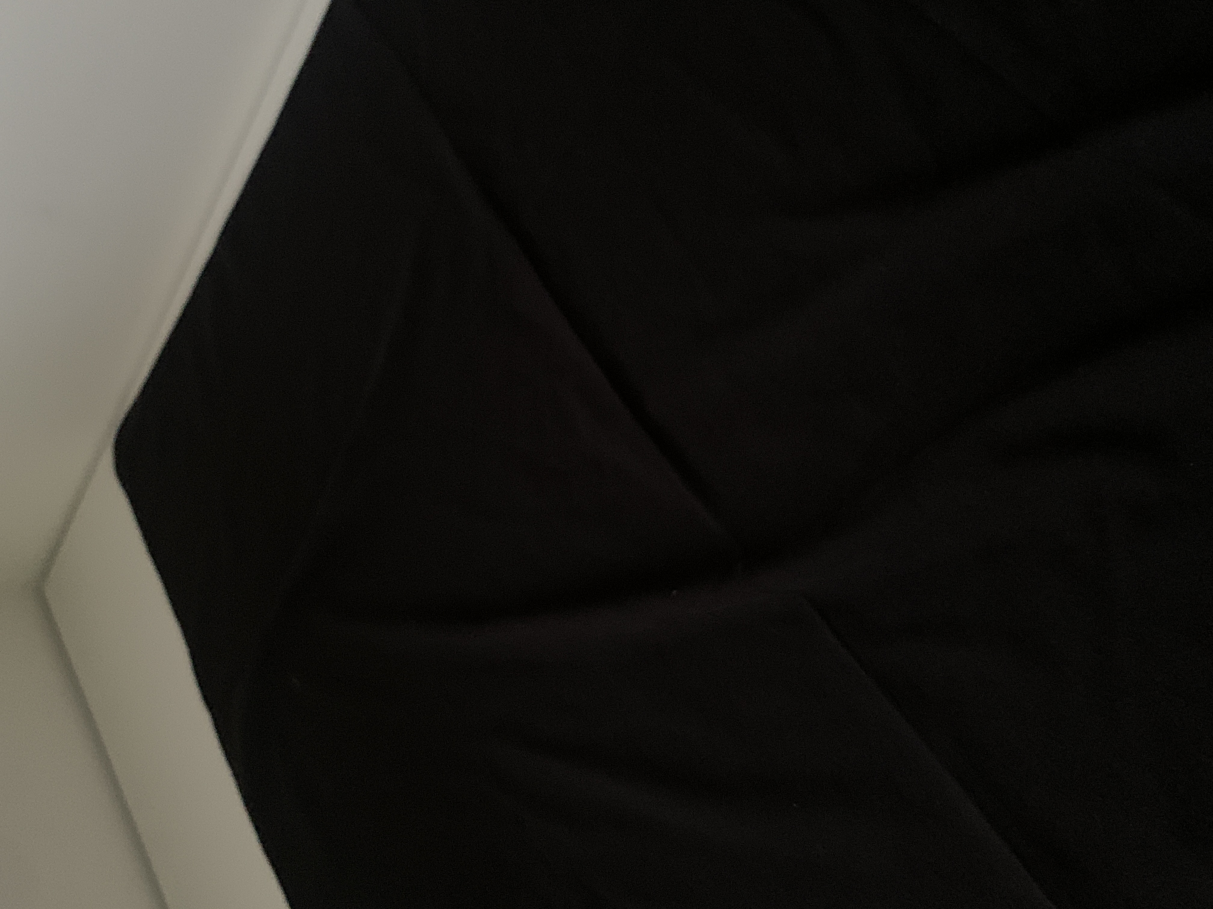 Plain Jersey Shawl - Black